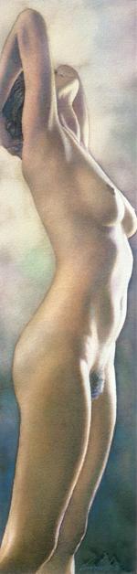 水粉大师Steve Hanks 262-Morning Stretch